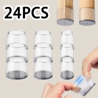 Thicked-Chair Leg Floor Protector Silicone Anti-Slip Furniture Pad Wear-resistant Table Leg Cover Scratch-proof Floor Protector