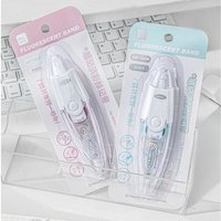 5mm*6m Fluorescent Band for Spot Point Marker Highlighting Multifunctional Color Correction Tape School Office Supplies