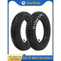 AliExpress Ride Part 12 1/2x2 1/4 (62-203) Scooter Tires Inner and Outer Tires for E-Bike Scooters Durable and Smooth Ride, Scooter Accessories