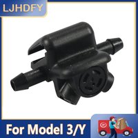 For Tesla Model 3 Y Windshield Washer Jet Nozzles Sprayer Set Car Repair Windscreen Wiper Washer Nozzles
