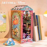 MU Toy Story Bookend 3D Metal Puzzle DIY Assembly Kit, Brain Teaser, Office Decor, Birthday Christmas Halloween Gift,