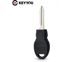 KEYYOU 10PCS New For Chrysler 300 300C Town & Country Dodge For Jeep Ram Routan Transponder Chip Car Key Cas Y170 Blade