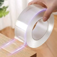 1M/2M/3/5M Nano Tape Double Sided Tape Transparent NoTrace Reusable Waterproof Adhesive Tape Sticker Cleanable Home