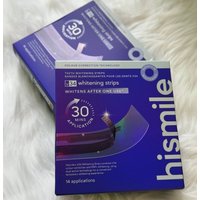 Purple Removes Yellow Tooth Stains Strips V34 Whitening Hismile Original Brand Dental Care WHITENS AFTER ONE USE Teeth Patches