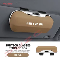 For Stoel Ibiza 6f 6l 6j 2011 Mk3 6K 2018 Iv 2003 2023 Glasses Holder Clip Organizer Box Protective Storage Case
