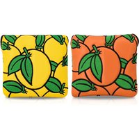 Orange and Yellow Golf Club Head Cover - Waterproof and Durable Golf Club Protector, Golf Putter Head Cover, Golf Accessories
