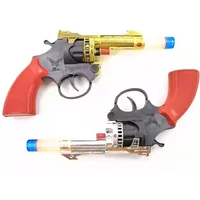 Revolver Toy Gun Mini Model Fake Pistol Childhood Toys for Adults Collection Boys Birthday Holiday Gift