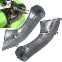 For Kawasaki ZX-10R ZX 10R 2006 2007 ZX10R Air Intake Cover Fairing Motorcycle Part Inside Front Head Tube Pipe Duct Cowl Carbon