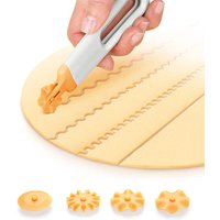 Plastic Baking Tool Pull Net Wheel Pizza Pastry Lattice Roller Cutter For Dough Cookie Pie Craft Kitchen Accessories