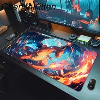 Kawaii Japan Anime Mouse Pad HD Pokemon Mousepads PC Colorful Gamer Cabinet Mousepad Keyboard Rug Laptop Gaming Rubber Desk Mat