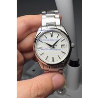 SBGX355G 316 Stainless Steel Case, Diameter 37, Thickness 8.9, Enamel Mirror White Snow Plate, Sapphire Mirror, Steel Belt