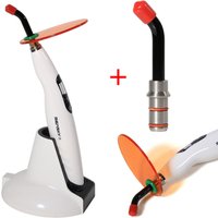 Dental 5W Wireless Cordless LED Curing Light Lamp 1400mw Cure + tips Rod T4 Adjustable Working Time Accelerate Solidification