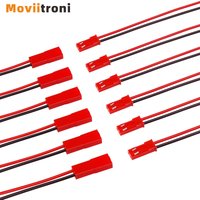 200mm JST Stecker Stecker 2P Männlich Weiblich Kabel Draht Für RC Spielzeug Batterie Hubschrauber DIY