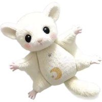 Flying squirrel plush pendant toy honey bag glider doll keychain schoolbag pendant doll plush