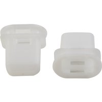 2Pcs Car Rear Seat Cushion Clip Seat Buckle Fixing Card White Nylon For Toyota Car Rear Seat Locking Clip Fastener