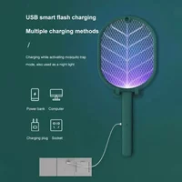 Electric Mosquito Killer Swatter Household Safety USB Rechargeable Electric Household Safety Mosquito Killer Anti Mosquito Trap