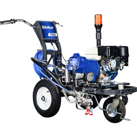 Thermoplastic Road Marking Machine Paint Spray Gun Parking Lot Line Striping Machine Line Marker