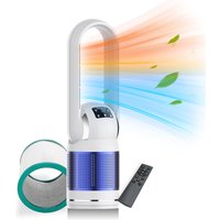 Multi-functional Smart 3 in 1 Air Cooling and Heating Bladeless Fan With Hepa Filter