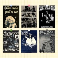 brand F-Fleetwood M-Mac Poster Multi-Purpose Wall Art for Living Room Bedroom Office Bar Home Decor Gift