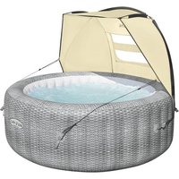Spa 60304 Hot Tub Canopy Cover for Weather and Sun Shelter, Hot Tub Accessories, Fits Most LayZSpa Models, Multicolor, 109.0 cm