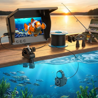Underwater Fishing Camera 1080P HD, Portable Fish Finder with 4.3" LCD Display, Fishing Camera for Ice Lake Boat Kayak Fishing