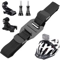 AliExpress DIXSG Action Camera Accessories Adjustable Bike Helmet Strap Head Belt Mount Holder Adapter for GoPro Hero Insta360 SJCAM AKASO DJI