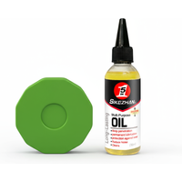 AliExpress NONE Bicycle Chain Lubrication Kit – Chain Oiler Roller Tool with 100ml Bike Chain Lubricant for MTB Road and Mountain Bikes