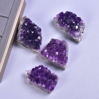 Natural Uruguay Amethyst Cluster Raw Crystal Quartz Mineral Specimen Rough Stone Healing Crystal Home Decor Ornament