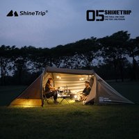 ShineTrip Multifunctional Tunnel Camping Tent Lightweight Shade Sun Protection Sturdy Durable Large Space Oxford Cloth Tent