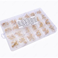 480PCS 24Values Monolithic Ceramic Capacitor Kit (10PF-10UF) Boxed for Signal Filtering Projects & Electronic Circuit Coupling