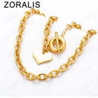 18K Gold Heart Card Pendant Chain Necklace For Woman Party Wedding Fashion Charm 925 Sterling Silver Jewelry Nice Birthday Gift