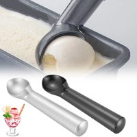 Nonstick Anti-Freeze Ice Cream Scoop Aluminum Ice Cream Spoon Melon Ball Cookie Dough Scoop Ice Cream Tools
