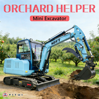 Hydraulic Crawler Type High Efficiency Mini Excavator With Strong Load Bearing Capacity Customized Ce Epa Euro 5 Mini Excavator