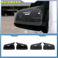 Couvercle de rétroviseur de porte latérale, garniture de capuchon, autocollant de coque, accessoires de style de voiture, pièce pour Mitsubishi Lancer X, 10, EX, EVO, 2008-2012