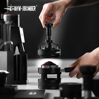 MHW-3BOMBER Wdt Distribution Tool 14 Needles Adjustable Espresso Stirrer 58mm 53mm Coffee Distributor Coffee Tools Accessories