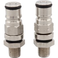 Cornelius Keg Ball Lock Post Gas Liquid 19/32-18"UNF with 1/4" BSP Bulkhead Assembly Homebrew Beer Dispenser