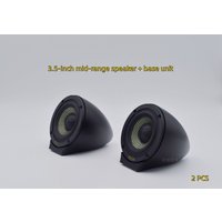 2PCS car audio 3.5-inch ACCESS 165GL2 medium speaker original car main engine directly push hi-fi audio dashboard base