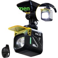 AliExpress ESLNF 1200Lumen Bicycle Light Aluminum Alloy 4000Mah Type-C Charging Bicycle Headlight With Dustproof Lampshade Bicycle Front Light
