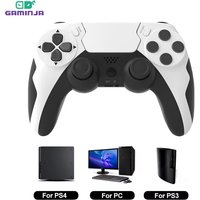 GAMINAlbanP48-Manette de jeu sans fil avec gyroscope à six axes, manette de jeu pour PS4, console PS3, gagne 7, 8, 10 touristes, vibration PC Joystick