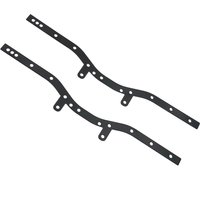 2Pcs Metal Chassis Beam Girder Side Frame Chassis for WPL C14 C24 C24-1 1/16 RC Car Upgrade Parts Accessories