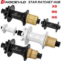 AliExpress kocevlo KOCEVLO M370 MTB BOOST 110/148mm Star Ratchet hub 32H 6-Bolt for HG SRAM XD Micro Spline 12 speed hubs 148x12mm