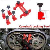 5pcs Universal Cam Camshaft Lock Holder Car Engine Timing Locking Tool Double/single Camshaft Retainer Timing Belt Fix Changer