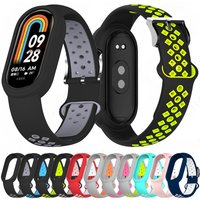 Silicone Strap Replacement Breathable TPU Wristband for Xiaomi Mi Band 8 7 6 5 4 3