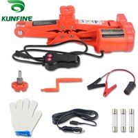 KUNFINE Portable 12V 120W Car Jack 5Ton Electric Jack Auto Lift Scissor Jack Lifting Machinisms Lift Jack Muti Function