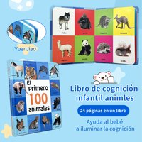 Spanish Cognitive Encyclopedia Logical Thinking Training Cognition Improving Early Learning Reading Book Gift Sets