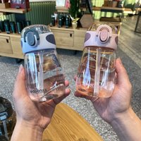 Mini Best Water Bottle 400mlPlastic Water Bottle Big Belly Cup Sports WaterBottle Suitablefor Boys/Girls Gift Leakproof Portable