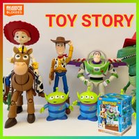 Blokees Toy Story Building Blocks Elite Edition Series 1 Articulated Action Figures Woody Buzz Lightyear Rex Collectible Model