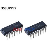 5Pieces Integrated Circuit DIP IC 74LS00 74LS02 74LS04 74LS08 74LS32 74LS47 74LS86 74LS90 74LS138 74LS245N DIP-14 DIP-16 DIP-20