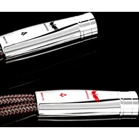 FireBird XLR Cable Pure Silver Solid Core Conductor HiFi Audio Amplifier XLR Balanced Cable 2 Male Plug To 2 Female Plug