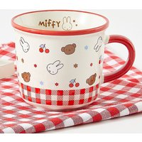 Miffy Anime Ceramic Mug Cute Cartoon 350ML Dormitory Household White Coffee Kitchen Home Decor Creative Kids Water Cup Toy Gifts